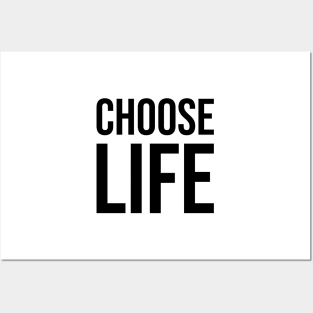WHAM CHOOSE LIFE! Posters and Art